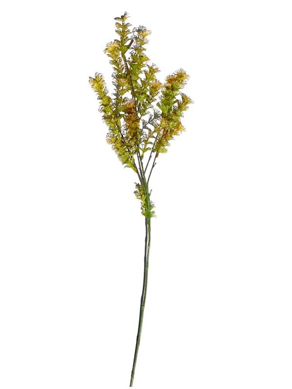 PLASTIC W LVS SPRAY X3 76CM BROWN ORG GREEN (80-350770) *1/24*
