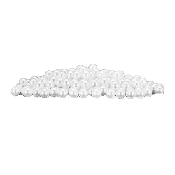 PERLA FORATA D.12 MM BUSTA 500 GR BIANCO