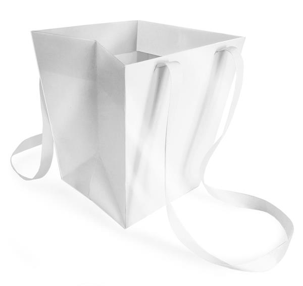 CLAYRTON'S ELEGANT MED 12.5X16.5XH18CM *1/10* BIANCO (39B1625)