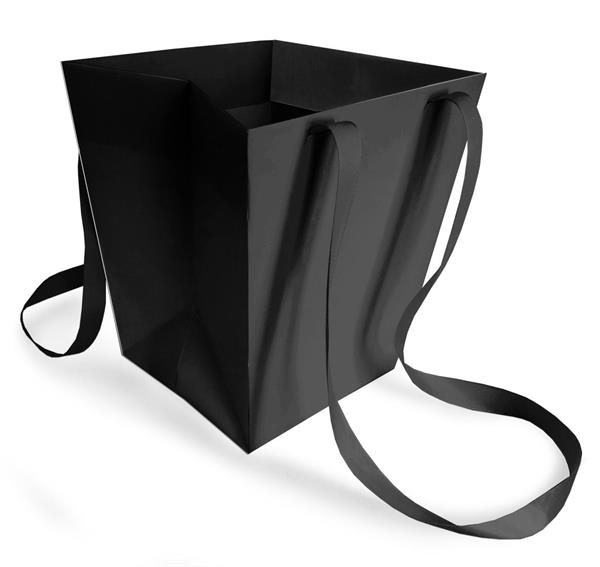 CLAYRTON'S ELEGANT MED 12.5X16.5XH18CM *1/10* NERO (39B1604)