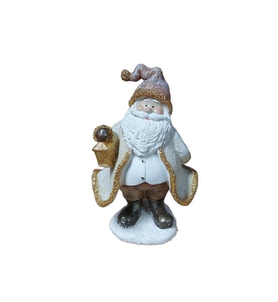 BABBO NATALE ORO GRANDE H:19 CM *1/12* (NMX31)