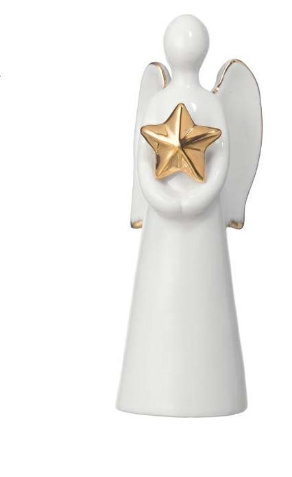 ANGELO GRANDE CON STELLA ORO H.17 CM *1/2* (NPY30)