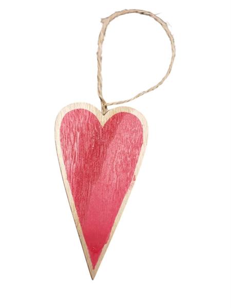 WOOD HEARTS (6 PCS) CM5XH8,5