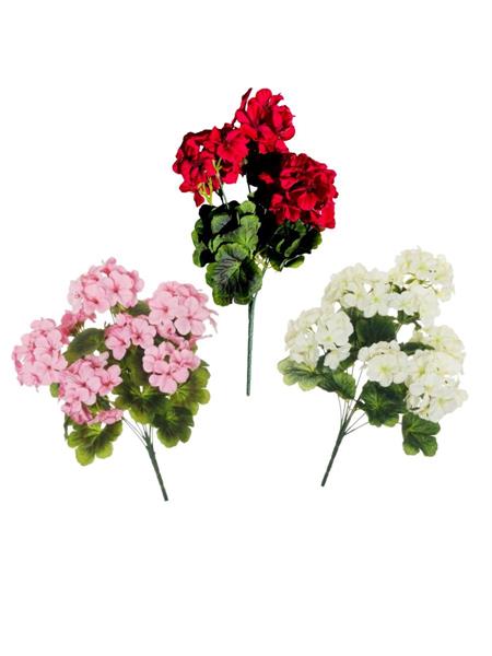 M.P. GERANIUM BUSH X9, 47,5 CM. **BOX 12**