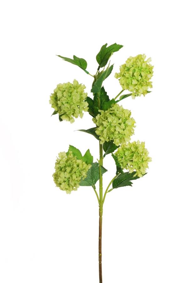 SNOWBALL SPRAY W/5 FLWS, 78 CM LT GREEN *1/12/120* (80-414199)