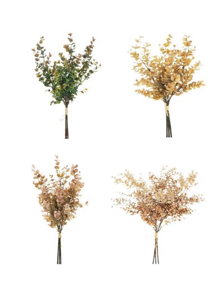 PLASTIC EUCALYPTUS BUNDLE X3,49 CM *1/12*
