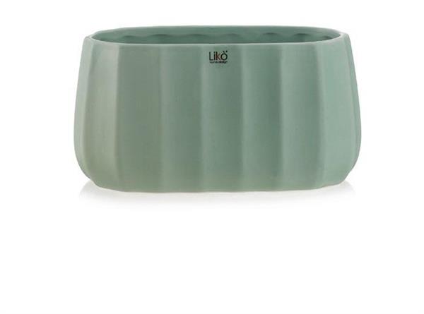 VASO OXFORD 27*14,5 H 14 *1/8* GREEN CR156/27G