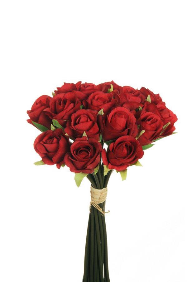 CHLOE ROSE BUD BUNDLE X15 26.5 CM RED 80-428677