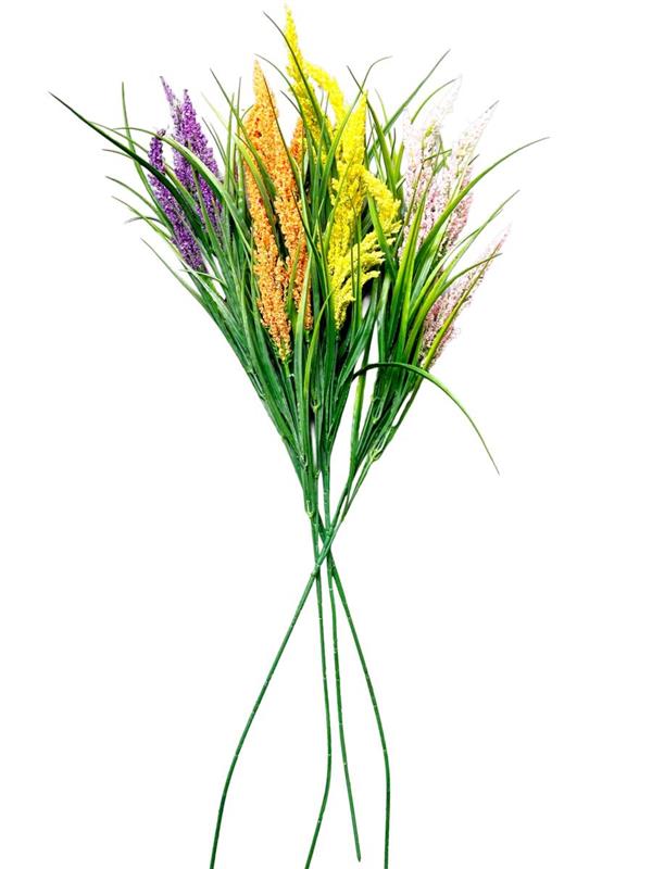BUDDLEIA SPRAY X5 W-LVS 80CM ASSORTED *1/24*