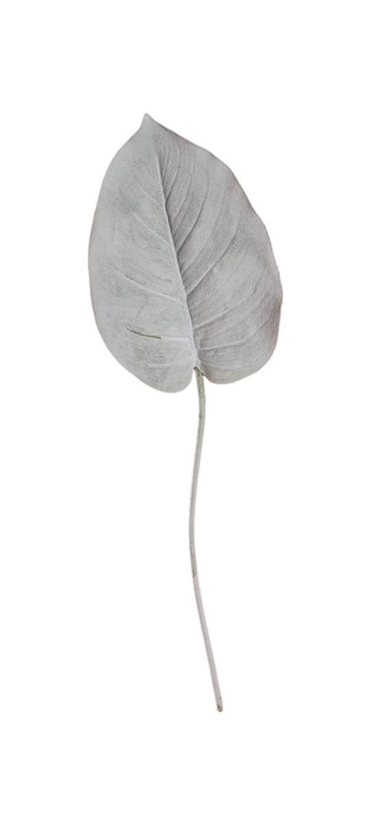 FLOCKED PHILODENDRO LEAF 70CM FLOCKED *1/24*