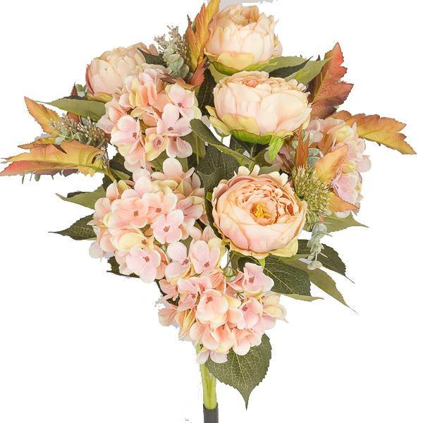 MAZZO PEONIA X15 60CM OLD PEACH *1/6/48*