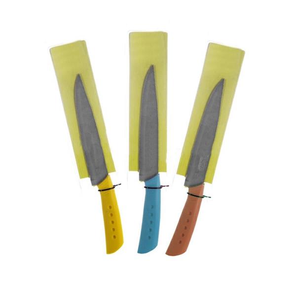 COLTELLO PER SPUGNA COLORI ASS. CM.30 PZ.1