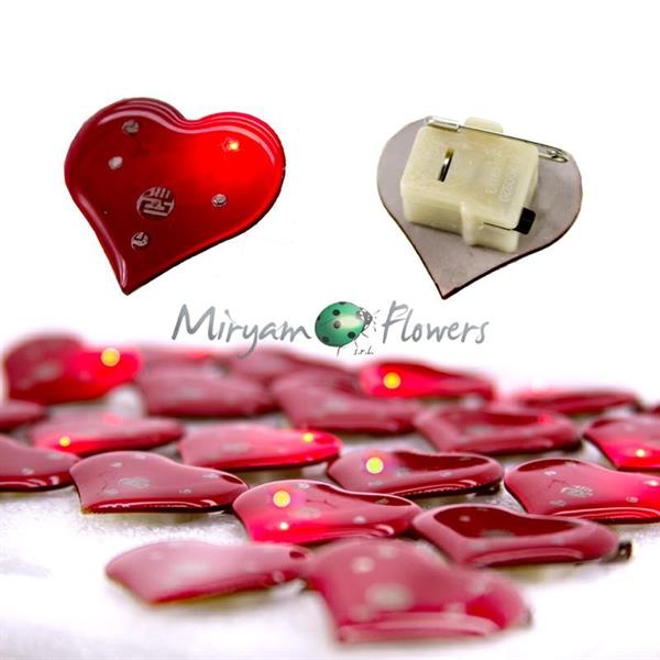 SPILLA CUORE RED LIGHT CONF.25PZ