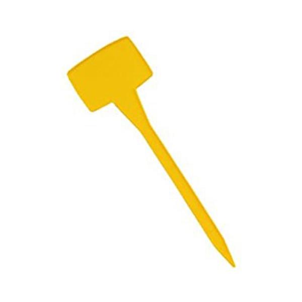 PORTAPREZZI IN PLASTICA GIALLO CM.30 BUSTA DA 18 PZ  **1-18**