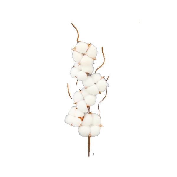 55CM COTTON SPRAY WHITE (34597)