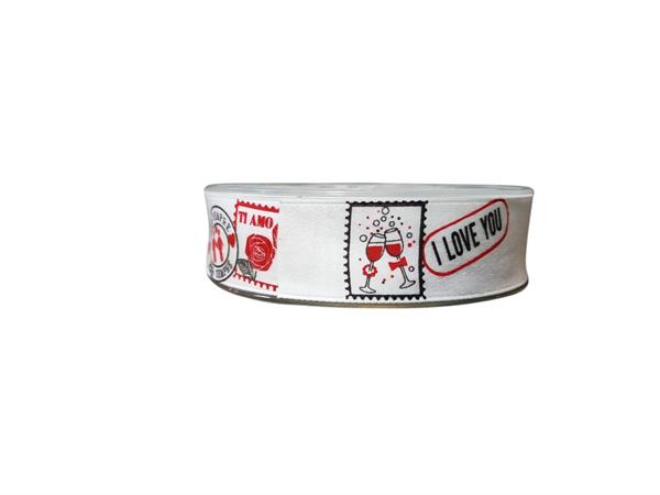 NASTRO SAN VALENTINO MM25X15MT BIANCO (4343-01)