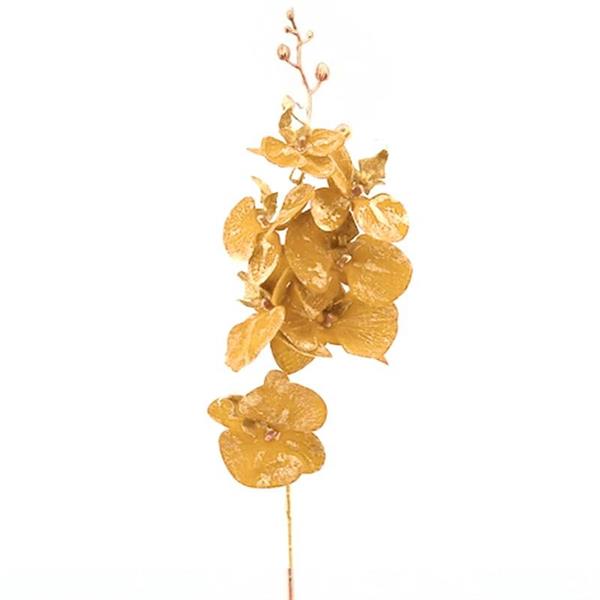 ORCHID SPRAY X7 - GOLD (90577)