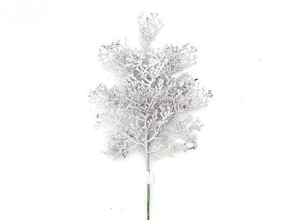 72CM SNOW CYPRESS SPRAY WHITE (97804)