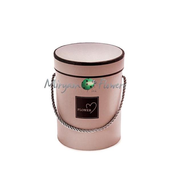 SCATOLA PORTA BOUQUET D.14 X H.19 **1/32/256** ROSA